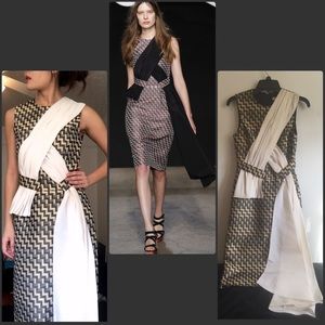 SOLD ADEAM geometric patterned dress size 2
